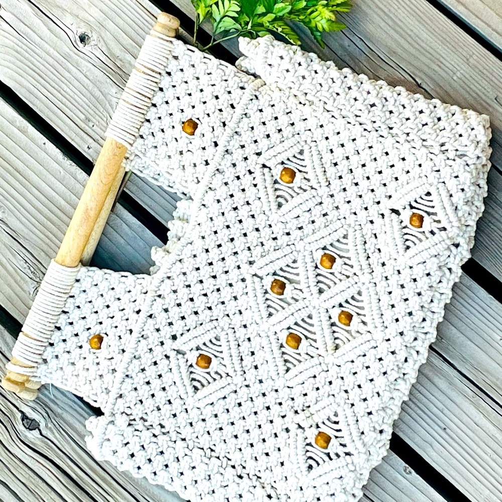 Virginia Wolf Sadie Macrame Bag - Picture 3 of 7